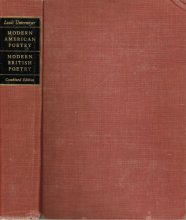 Cover art for Modern American Poetry, Modern British Poetry, Combined Edition, a Critical Anthology