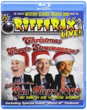 Cover art for Rifftrax: Live! Christmas Short-Stravaganza! - San Diego 2009 Blu-ray