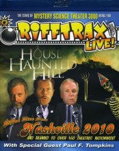 Cover art for Rifftrax: LIVE! House On Haunted Hill [Blu-ray]