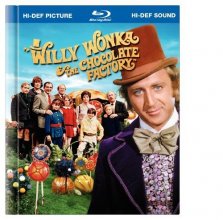Cover art for Willy Wonka & the Chocolate Factory (Blu-ray Book Packaging)