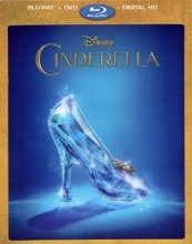 Cover art for Cinderella (2015) Limited Edition Lenticular Packaging (Blu-Ray, DVD + Digital HD)