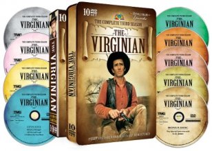 Cover art for The Virginian: The Complete Third Season (Collectible Embossed Tin)