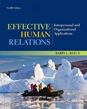 Cover art for Effective Human Relations: Interpersonal and Organizational Applications