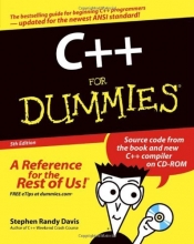 Cover art for C++ for Dummies