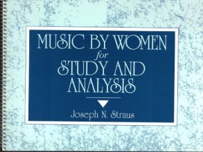 Cover art for Music by Women for Study and Analysis