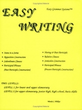 Cover art for Easy Writing: Teaching Students How to Write Complex Sentence Structures