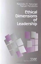 Cover art for Ethical Dimensions of Leadership (SAGE Series on Business Ethics)
