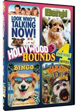 Cover art for Hollywood Hounds - 4 Paw-some Movies! Look Who's Talking Now, Benji, Bingo and Karate Dog