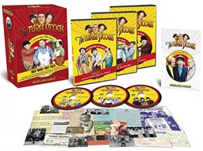 Cover art for The Three Stooges: Hey Moe! Hey Dad!