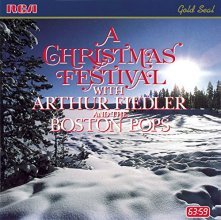 Cover art for A Christmas Festival with Arthur Fiedler and the Boston Pops