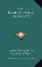 Cover art for The Book Of Noble Thoughts