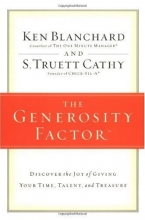 Cover art for The Generosity Factor: Discover the Joy of Giving Your Time, Talent, and Treasure