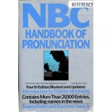 Cover art for NBC Handbook of Pronunciation