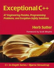 Cover art for Exceptional C++: 47 Engineering Puzzles, Programming Problems, and Solutions