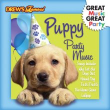 Cover art for Party Pups Birthday Music CD