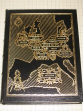 Cover art for Fifteen Decisive Battles of the World - History of Warfare - Easton Press - Hanson Baldwin Intro. - Joseph Domjan Illustrations - Waterloo - Armada - Marathon