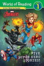 Cover art for World of Reading: Five Super Hero Stories!