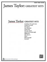 Cover art for James Taylor -- Greatest Hits (PIANO, VOIX, GU)