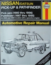 Cover art for Haynes Nissan Pickup, 1980-96 and Pathfinder, 1987-95