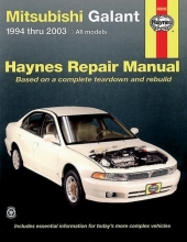 Cover art for Mitsubishi Galant 1994 thru 2003: Haynes Repair Manual