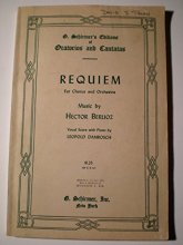 Cover art for Requiem. For chorus and orchestra ... Piano-score edited by Leopold Damrosch