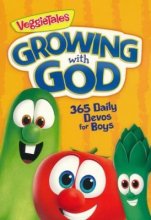 Cover art for Growing with God: 365 Daily Devos for Boys