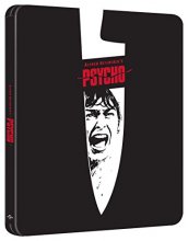 Cover art for Psycho 60th Anniversary Edition (Limited 4K UHD Steelbook) [Blu-ray] [2020] [Region Free]