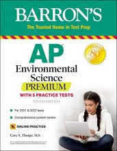Cover art for AP Environmental Science Premium: With 5 Practice Tests (Barron's Test Prep)