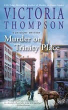 Cover art for Murder on Trinity Place (A Gaslight Mystery)