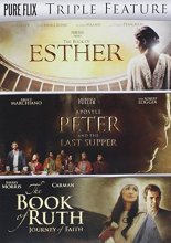 Cover art for The Book of Esther / Apostle Peter and the Last Supper / The Book of Ruth Triple Feature [DVD]