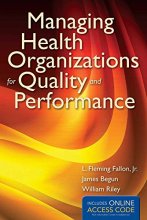 Cover art for Managing Health Organizations for Quality and Performance