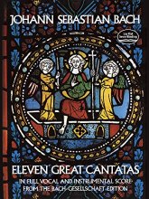 Cover art for Eleven Great Cantatas (Dover Music Scores)