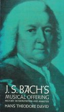 Cover art for J.S. Bach's Musical Offering: History, Interpretation and Analysis