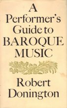 Cover art for A Performer's Guide to Baroque Music