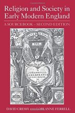 Cover art for Religion and Society in Early Modern England: A Sourcebook