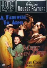 Cover art for Gary Cooper Double Feature: A Farewell to Arms/Meet John Doe