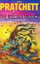 Cover art for The Witches Trilogy (A Discworld Omnibus: "Equal Rites", "Wyrd Sisters", "Witches Abroad")