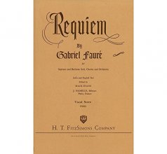Cover art for Faure's Requiem (SATB) Vocal Score, edited by Mack Evans