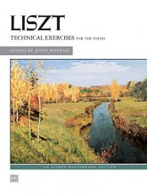 Cover art for Liszt: Technical Exercises for the Piano (Alfred Masterwork Edition)