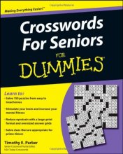 Cover art for Crosswords for Seniors For Dummies