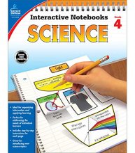 Cover art for Carson Dellosa | Science Interactive Notebook | 4th Grade, 96pgs (Interactive Notebooks)