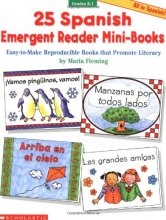 Cover art for 25 Spanish Emergent Reader Mini-books
