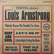 Cover art for Verve's Choice: The Best of Louis Armstrong