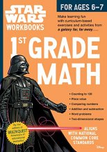 Cover art for Star Wars Workbook: 1st Grade Math (Star Wars Workbooks)