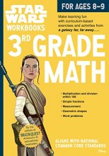 Cover art for Star Wars Workbook: 3rd Grade Math (Star Wars Workbooks)