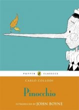 Cover art for Pinocchio Carlo Collodi Puffin Classics Paperback