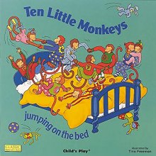 Cover art for Ten Little Monkeys Jumping on the Bed (Classic Books With Holes) (Classic Books with Holes Board Book)