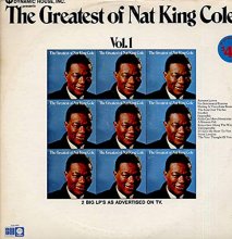 Cover art for The Greatest of Nat King Cole [2LP]