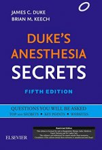 Cover art for Duke's Anesthesia Secrets 5th Ed.