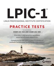 Cover art for LPIC-1 Linux Professional Institute Certification Practice Tests: Exam 101-500 and Exam 102-500